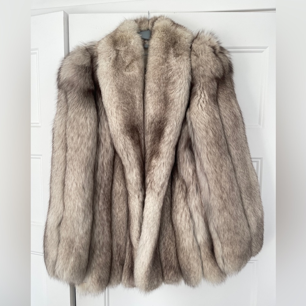 Saga Fox fur coat M/L